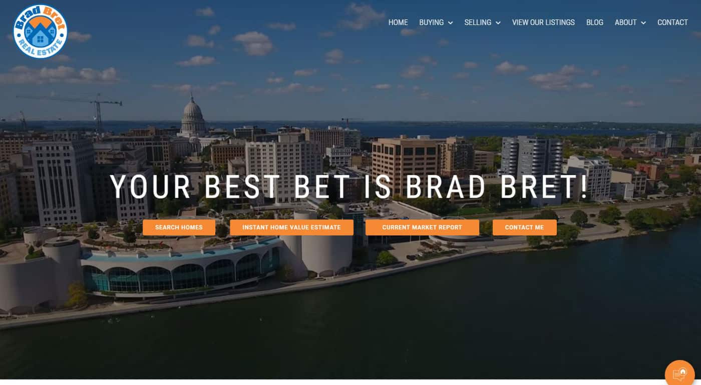 Brad Bret Real Estate Website