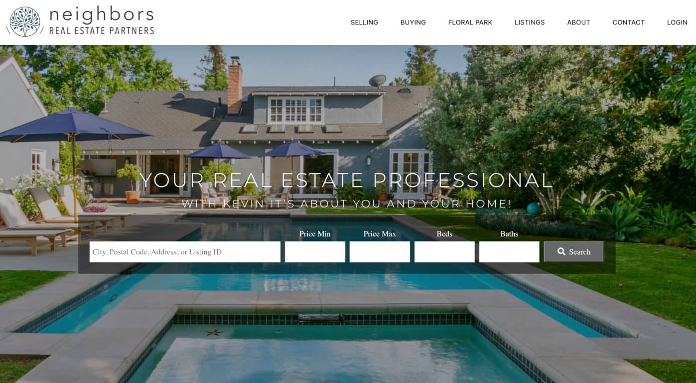 NeighborsRep Real Estate website