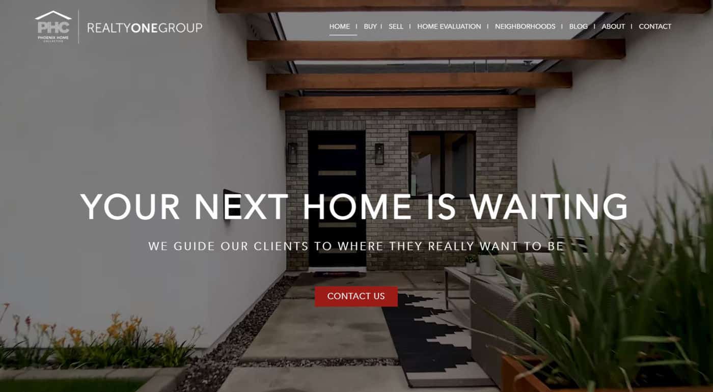 Phoenix Home Collective Real Estate Website