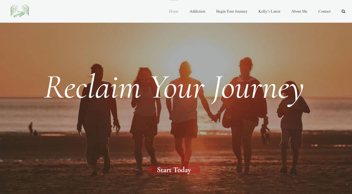 Reclaim Your Journey Life Coach Website